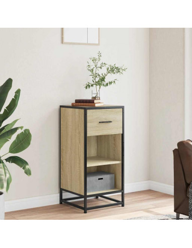 Credenza Rovere Sonoma 35,5x35x76 cm in Truciolato