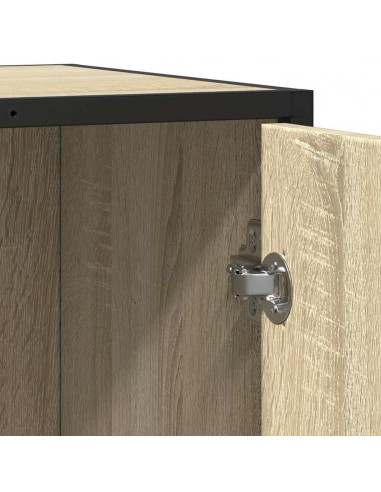 Credenza Rovere Sonoma 62x35x76 cm in Legno Multistrato