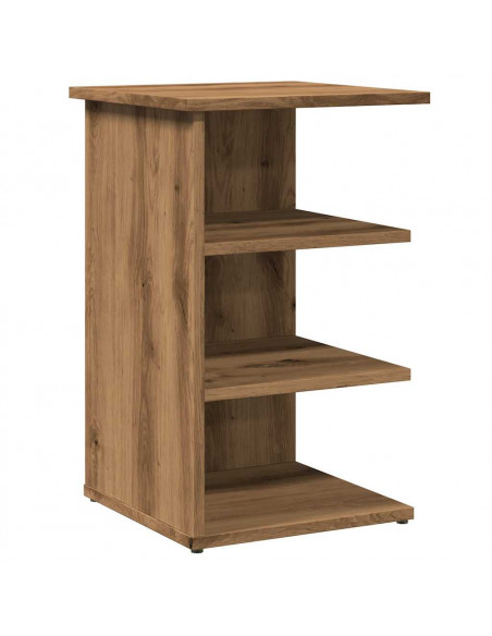Credenza Rovere Artigianale 35x35x55 cm in Legno Multistrato