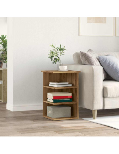 Credenza Rovere Artigianale 35x35x55 cm in Legno Multistrato