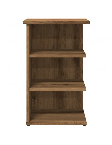 Credenza Rovere Artigianale 35x35x55 cm in Legno Multistrato