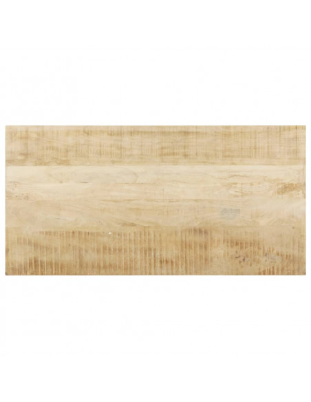Tavolo da Pranzo 120x60x76 cm in Legno Massello di Mango
