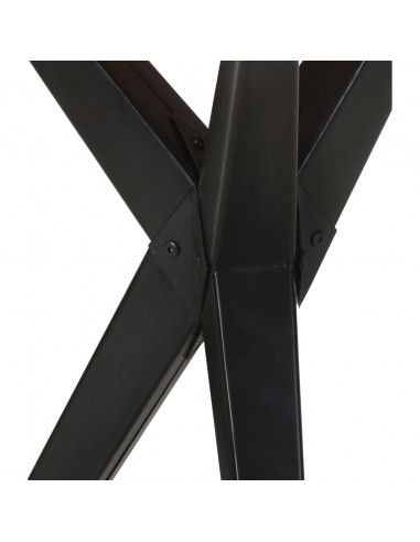 Tavolo da Pranzo 120x60x76 cm in Legno Massello di Acacia