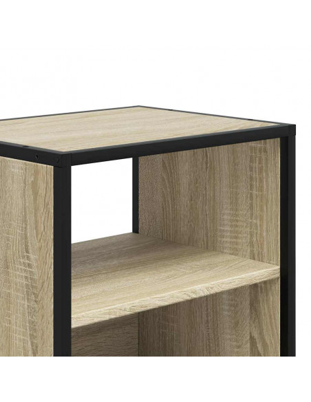Comodini a Muro 2 pz Rovere Sonoma 40x31x39,5 cm