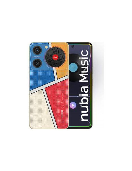 ZTE Nubia Music Pop Art 128GB 6.6" 4G Dual-Sim Android 13 Multicolore