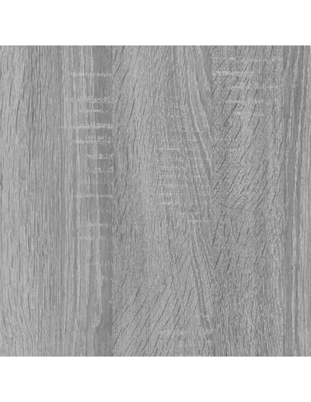 Set Mobili da Bagno 3 pz Grigio Sonoma in Legno Multistrato