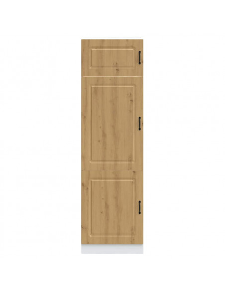 Armadio da Cucina Kalmar Rovere Artigianale Legno Multistrato