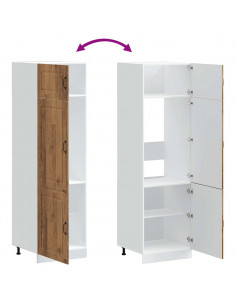 Armadio da Cucina Kalmar Legno Vecchio in Legno Multistrato