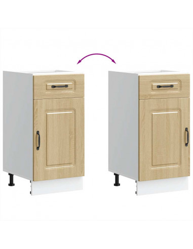 Base da Cucina Kalmar Rovere Sonoma in Legno Multistrato