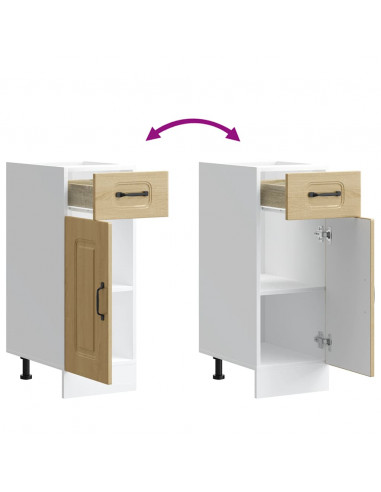 Base da Cucina Kalmar Rovere Sonoma in Legno Multistrato