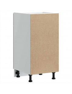 Base da Cucina Kalmar Grigio Cemento in Legno Multistrato