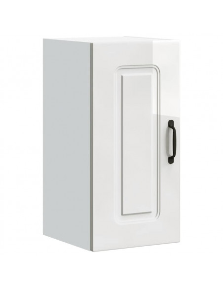 Base da Cucina Kalmar Bianco Lucido in Legno Multistrato