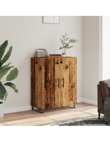 Credenza Legno Antico 69,5x34x90 cm in Legno Multistrato