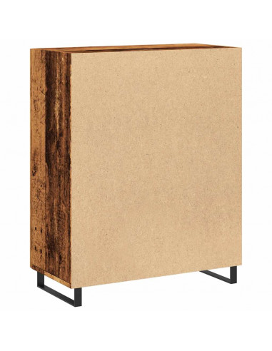 Credenza Legno Antico 69,5x34x90 cm in Legno Multistrato