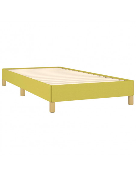 Giroletto senza Materasso Verde 100x200 cm in Tessuto