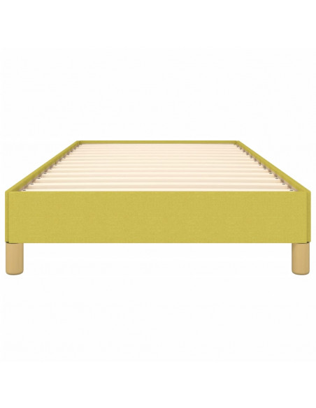 Giroletto senza Materasso Verde 100x200 cm in Tessuto
