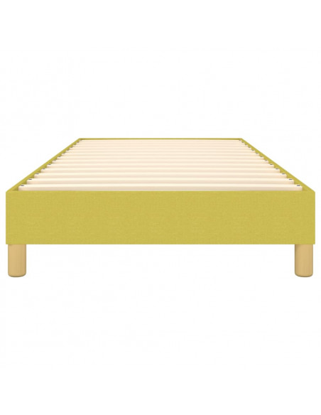 Giroletto senza Materasso Verde 100x200 cm in Tessuto
