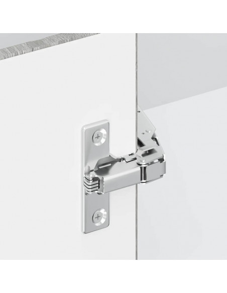 Mobile Base ad Angolo Cucina Kalmar Grigio Sonoma in Truciolato