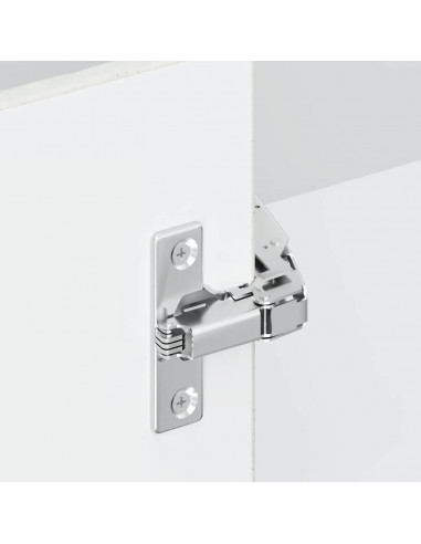 Mobile Base ad Angolo Cucina Kalmar Grigio Cemento Truciolato