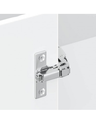 Mobile Base ad Angolo Cucina Kalmar Bianco in Legno Multistrato