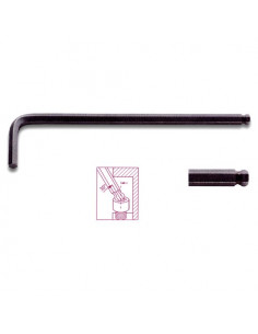 Chiave maschio esagonale piegata Beta 000960962 96Bp Testa Sferica