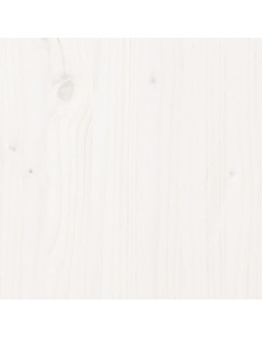 Giroletto con Testiera Bianco Small Double Legno Massello