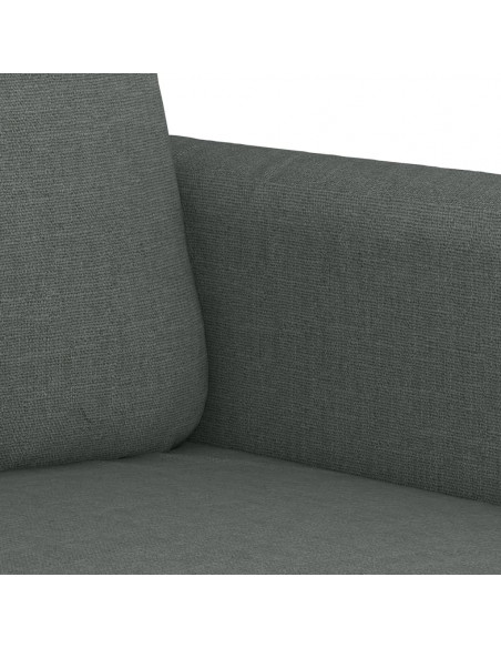 Divano a 3 Posti Grigio Chiaro 180 cm in Tessuto