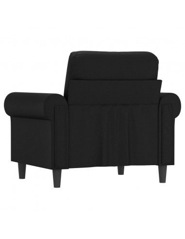 Poltrona Nera 60 cm in Similpelle