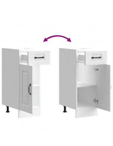 Base da Cucina Kalmar Bianco in Legno Multistrato