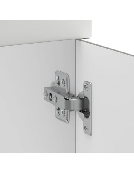 Base da Cucina Kalmar Bianco in Legno Multistrato