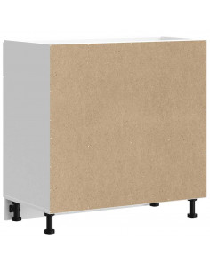 Base da Cucina Kalmar Bianco in Legno Multistrato