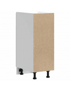 Base da Cucina Kalmar Bianco Lucido in Legno Multistrato