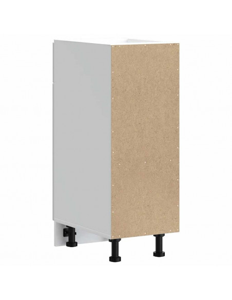 Base da Cucina Kalmar Bianco Lucido in Legno Multistrato