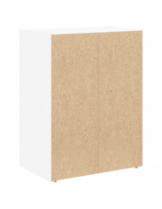 Libreria Bianca 40x24x52 cm in Legno Multistrato