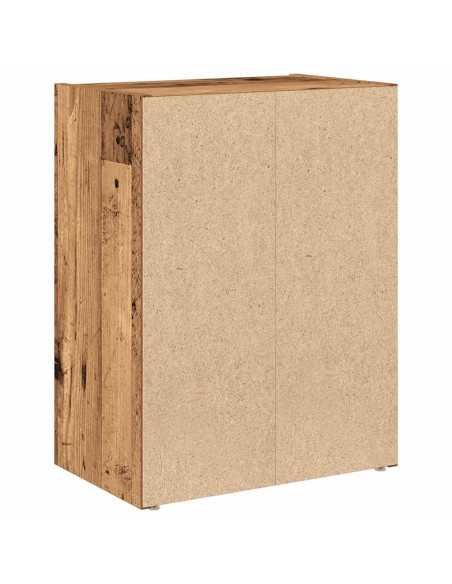 Libreria Legno Vecchio 40x24x52 cm in Legno Multistrato