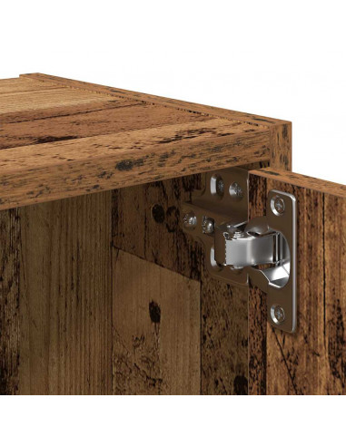 Libreria Legno Vecchio 40x24x52 cm in Legno Multistrato