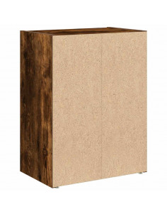 Libreria Rovere Fumo 40x24x52 cm in Legno Multistrato