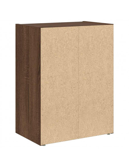 Libreria Rovere Marrone 40x24x52 cm in Legno Multistrato