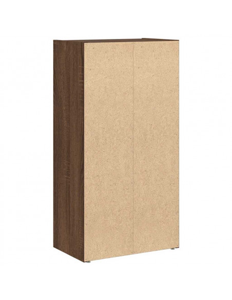 Libreria Rovere Marrone 40x24x77 cm in Legno Multistrato