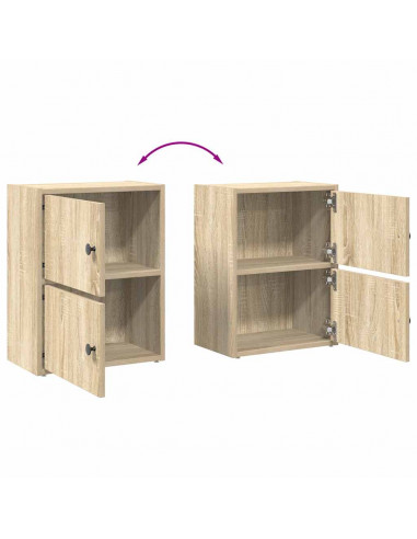Libreria Rovere Sonoma 40x24x52 cm in Legno Multistrato