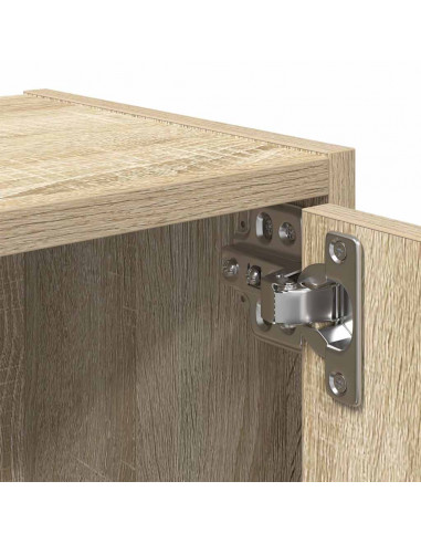 Libreria Rovere Sonoma 40x24x77 cm in Legno Multistrato