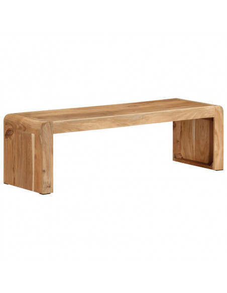 Mobile Porta TV 110x33x33 cm in Legno Massello di Acacia
