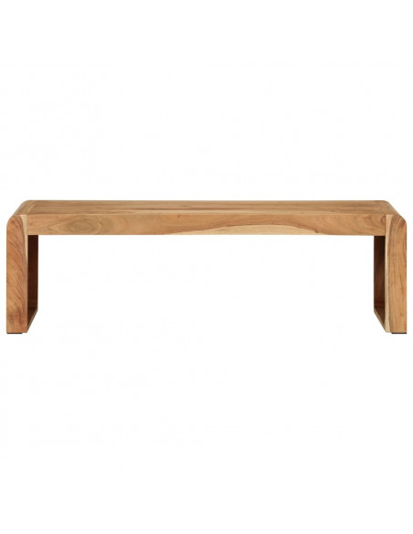 Mobile Porta TV 110x33x33 cm in Legno Massello di Acacia