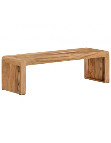 Mobile Porta TV 110x33x33 cm in Legno Massello di Acacia