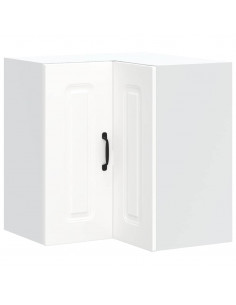 Pensile da Cucina ad Angolo Kalmar Bianco in Legno Multistrato