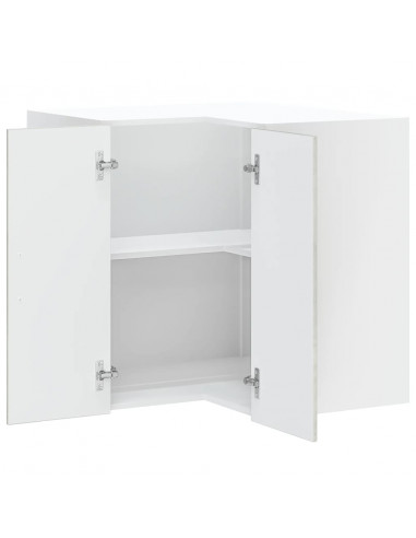 Pensile da Cucina ad Angolo Kalmar Grigio Cemento in Truciolato