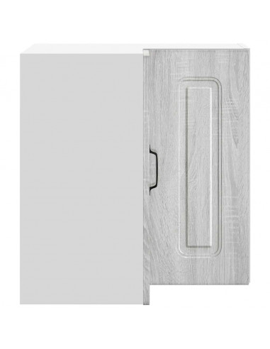 Pensile da Cucina ad Angolo Kalmar Grigio Sonoma in Truciolato