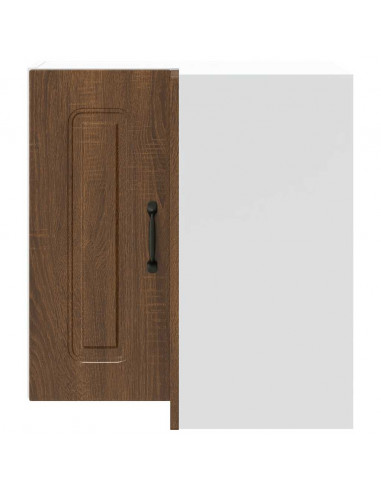 Pensile da Cucina ad Angolo Kalmar Rovere Marrone in Truciolato