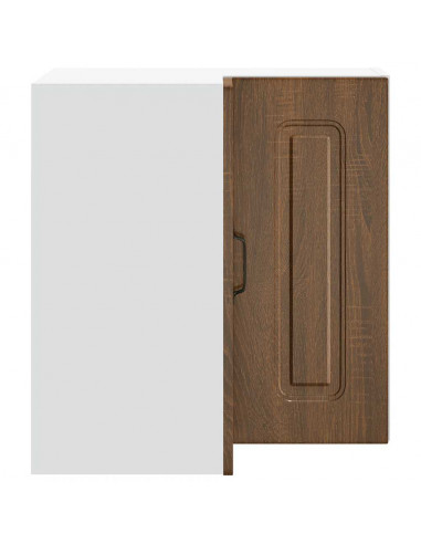 Pensile da Cucina ad Angolo Kalmar Rovere Marrone in Truciolato