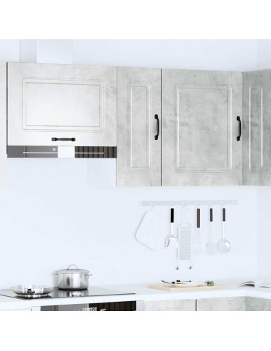 Pensile da Cucina Kalmar Grigio Cemento in Legno Multistrato